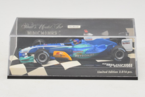 Sauber C24 Petronas #11 J. Villeneuve Sauber Petronas F1 Team Showcar 2005 Minichamps 1:43 400050081 Druckguss — Bild 4 von 5
