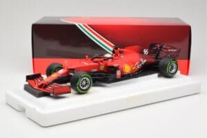 Scuderia Ferrari SF21 #16 C. Leclerc Emilia Romagna GP 2021 BBR 1:18 BBR211816 Druckguss — Bild 7 von 7