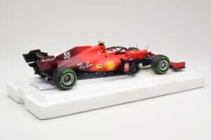 Scuderia Ferrari SF21 #55 C. Sainz Emilia Romagna GP 2021 BBR 1:18 BBR211855 Druckguss — Bild 2 von 7