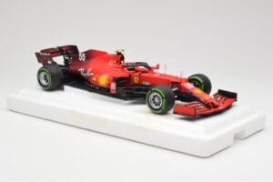 Scuderia Ferrari SF21 #55 C. Sainz Emilia Romagna GP 2021 BBR 1:18 BBR211855 Druckguss — Bild 4 von 7