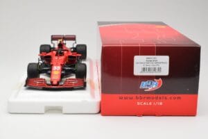 Scuderia Ferrari SF21 #55 C. Sainz Emilia Romagna GP 2021 BBR 1:18 BBR211855 Druckguss — Bild 6 von 7
