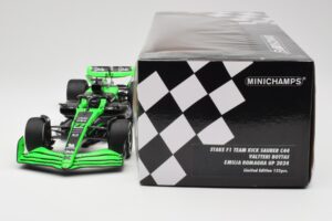 Stake F1 Team Kick Sauber C44 #77 V. Bottas Emilia Romagna GP 2024 Minichamps 1:18 147240177 Druckguss — Bild 6 von 7