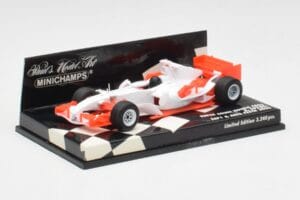 Super Aguri SA06 A. Suzuki F1 2006 Minichamps 1:43 400060224 Druckguss — Bild 3 von 5