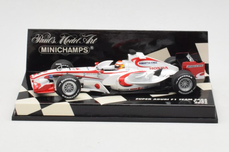 Super Aguri SA05 #23 Y. Ide F1 2006 Minichamps 1:43 400060023 Druckguss