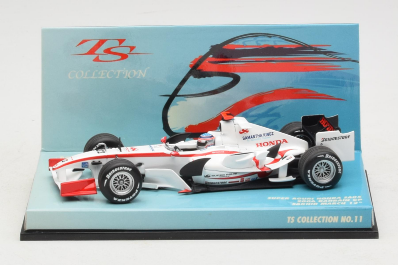Super Aguri SA05 Honda #22 T. Sato 1st GP Bahrain 2006 Minichamps 1:43 518064322 Druckguss
