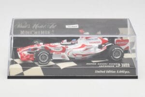 Super Aguri Honda SA06 #22 T. Sato Japanese GP 2006 Minichamps 1:43 400060122 Druckguss — Bild 5 von 5
