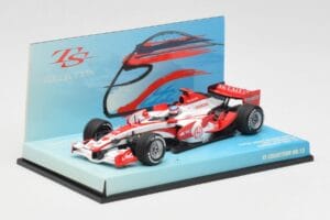 Super Aguri Honda SA07 #22 T. Sato Race Car 2007 Minichamps 1:43 518074322 Druckguss — Bild 2 von 5