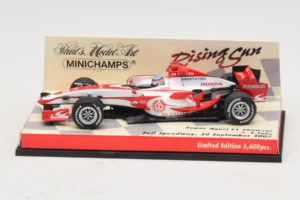 Super Aguri SA07 T. Sato F1 Showcar 2007 Minichamps 1:43 403080092 Druckguss