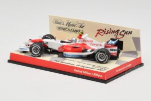 Toyota TF107 #12 J. Trulli Showcar 2007 Minichamps 1:43 403070082 Druckguss — Bild 3 von 5