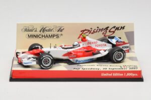 Toyota TF107 #12 J. Trulli Showcar 2007 Minichamps 1:43 403070082 Druckguss