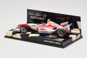 Toyota TF104 Panasonic Racing #0 R. Zonta 3rd Driver 2004 Minichamps 1:43 400040038 Druckguss — Bild 3 von 5