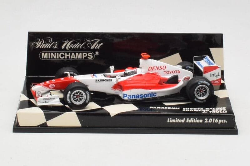 Toyota TF105 Panasonic Racing #16 J. Trulli F1 2005 Minichamps 1:43 400050086 Druckguss