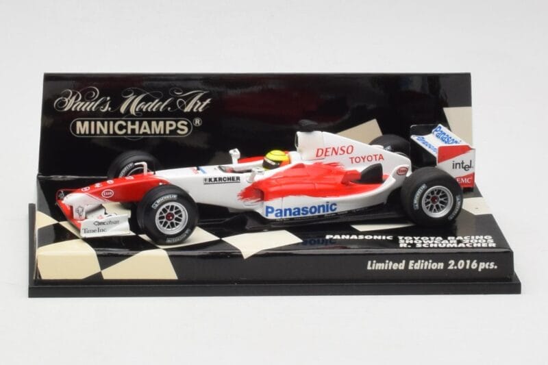 Toyota TF105 Panasonic Racing R. Schumacher Showcar 2005 Minichamps 1:43 400050087 Druckguss