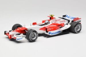 Toyota TF107 #12 J. Trulli F1 Launch Livery 2007 Minichamps 1:18 AM601321 Druckguss