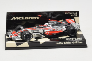 McLaren MP4-22 Mercedes #1 F. Alonso Vodafone McLaren Showcar F1 2007 Minichamps 1:43 530074371 Druckguss