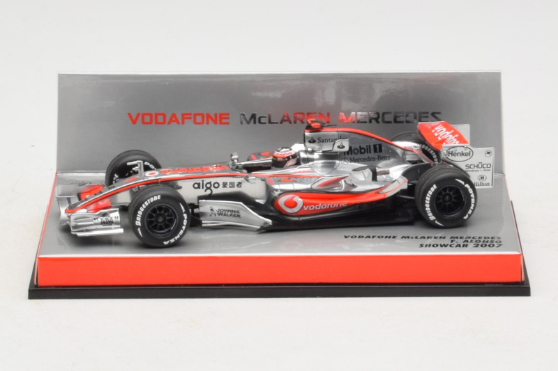 McLaren MP4-22 Mercedes #1 F. Alonso Vodafone McLaren Showcar F1 2007 Minichamps 1:43 533074371 Druckguss