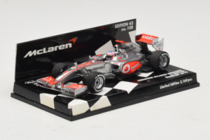 Vodafone McLaren Mercedes MP4-25 J. Button F1 Showcar 2010 Minichamps 1:43 530104371 Druckguss — Bild 2 von 5
