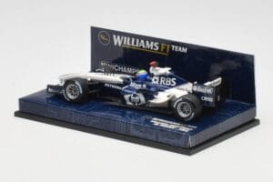 Williams FW27 BMW #7 M. Webber F1 2005 Minichamps 1:43 400050007 Druckguss — Bild 3 von 5