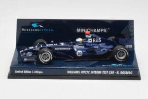Williams FW27C N. Rosberg F1 Test 2005 Minichamps 1:43 400050110 Druckguss
