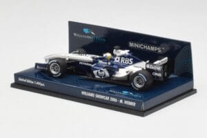 Williams FW28 M. Webber Showcar F1 2006 Minichamps 1:43 400060079 Druckguss — Bild 3 von 5