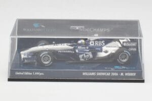 Williams FW28 M. Webber Showcar F1 2006 Minichamps 1:43 400060079 Druckguss — Bild 5 von 5