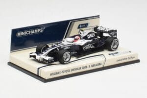 Williams FW30 K. Nakajima F1 Showcar Version 1 2008 Minichamps 1:43 400080078 Druckguss — Bild 3 von 5