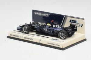 Williams FW30 N. Rosberg Barcelona Test 2008 Minichamps 1:43 400080207 Druckguss — Bild 2 von 6