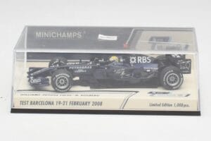 Williams FW30 N. Rosberg Barcelona Test 2008 Minichamps 1:43 400080207 Druckguss — Bild 4 von 6