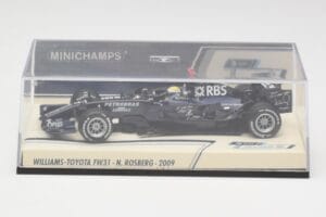 Williams FW31 Toyota #16 N. Rosberg F1 2009 Minichamps 1:43 400080207-M1 Druckguss — Bild 4 von 4