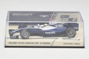 Williams FW31 N. Rosberg F1 Showcar 2009 Minichamps 1:43 400090086 Druckguss — Bild 4 von 4