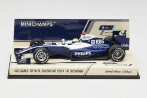 Williams FW31 N. Rosberg F1 Showcar 2009 Minichamps 1:43 400090086 Druckguss
