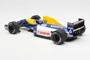 Williams Renault FW14 #6 R. Patrese F1 1991 Minichamps 1:18 100910006 Druckguss — Bild 7 von 8