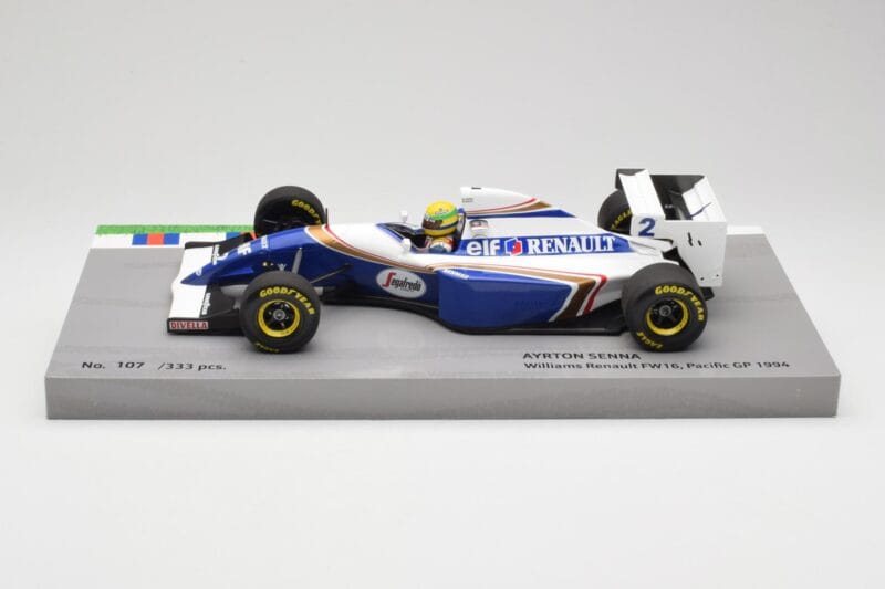 Williams Renault FW16 #2 A. Senna Pacific GP 1994 Minichamps 1:18 543941802 Druckguss