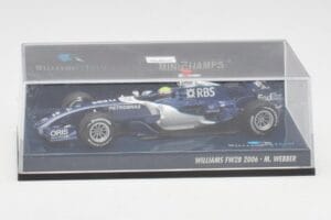 Williams FW28 Toyota #7 M. Webber F1 2006 Minichamps 1:43 400060009 Druckguss — Bild 5 von 5