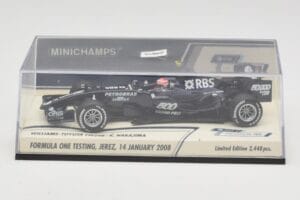 Williams Toyota FW29B K. Nakajima Jerez Test 14. Januar 2008 Minichamps 1:43 400080108 Druckguss — Bild 5 von 5