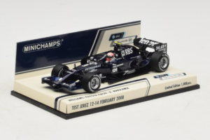 Williams FW30 Toyota #8 K. Nakajima Test Jerez Feb 2008 Minichamps 1:43 400080208 Druckguss — Bild 2 von 5