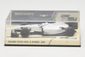 Williams FW30 Toyota #7 N. Rosberg Prototype F1 2008 Minichamps 1:43 400080007 Druckguss — Bild 4 von 5
