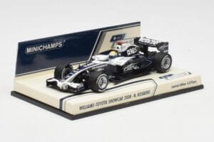 Williams FW30 Toyota Showcar #16 N. Rosberg F1 2008 Minichamps 1:43 400080077 Druckguss — Bild 2 von 5