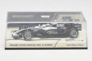 Williams FW30 Toyota Showcar #16 N. Rosberg F1 2008 Minichamps 1:43 400080077 Druckguss — Bild 5 von 5