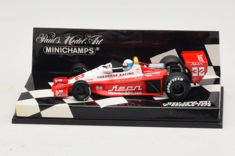 Wolf WR1 Ford Theodore Racing K. Rosberg F1 1978 Minichamps 1:43 400780032 Druckguss
