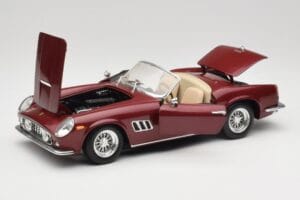 Ferrari 250 GT California Spider LWB Kastanienrot Hot Wheels 1:18 25727 Druckguss — Bild 2 von 8