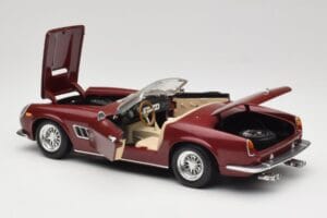 Ferrari 250 GT California Spider LWB Kastanienrot Hot Wheels 1:18 25727 Druckguss — Bild 5 von 8