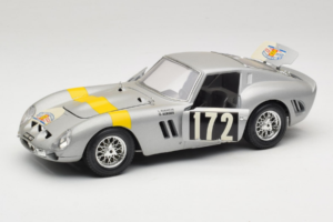 Ferrari 250 GTO #172 L. Bianchi / G. Berger Tour de France 1962 Silber Limitierte Auflage Bburago 1:18 3011-S1 Druckguss — Bild 2 von 8