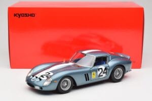 Ferrari 250 GTO #24 P. Rodriguez 12 Hours of Sebring GT3.0 Winner 1962 Kyosho 1:18 08438D Druckguss — Bild 8 von 8