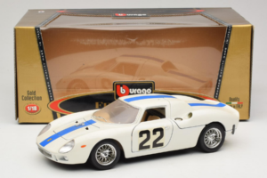 Ferrari 250 LM #22 Weiß 1965 Bburago 1:18 3333-W1 Druckguss — Bild 8 von 8
