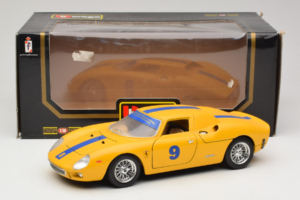 Ferrari 250 LM #9 Gelb 1965 Bburago 1:18 3033-Y1 Druckguss — Bild 8 von 8