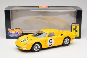 Ferrari 250 LM #21 M. Gregory / J. Rindt NART 24 Hours of Le Mans Winner 1965 Hot Wheels 1:18 25729 Druckguss — Bild 8 von 8