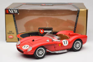 Ferrari 250 Testa Rossa #17 Rot 1957 Bburago 1:18 3007-R4 Druckguss — Bild 8 von 8