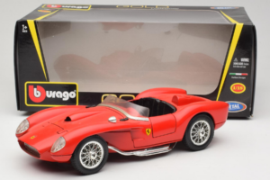 Ferrari 250 Testa Rossa Rot Replacement Box Bburago 1:18 3007-R2 Druckguss — Bild 8 von 8