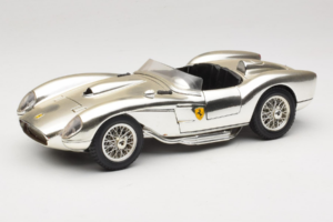 Ferrari 250 Testa Rossa Chrome Silber Bburago 1:18 3007-C1 Druckguss